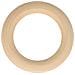 4 Anelli Di Legno Da 6 Cm - Foto miniatura 1