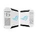 Sistema Wi-Fi Mesh ROG Rapture GT6 (W-2-PK) Tri-Bamd AX10000 3x Gigabit LAN / 1x Gigabit WAN Moonlight White Edition - Bianco 2 Pezzi - Foto miniatura 1