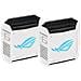 Sistema Wi-Fi Mesh ROG Rapture GT6 (W-2-PK) Tri-Bamd AX10000 3x Gigabit LAN / 1x Gigabit WAN Moonlight White Edition - Bianco 2 Pezzi - Foto miniatura 3