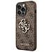 Pu 4g Metal Logo Case Fr Apple Iphone 14 Pro Max - Brown (guhcp14x4gmgbr) - Foto miniatura 1