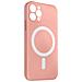 Cover Magsafe Per Iphone 12 Pro Max Soft-touch Bordi Rialzati Anti-shock Rosa - Foto miniatura 2