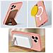 Cover Magsafe Per Iphone 12 Pro Max Soft-touch Bordi Rialzati Anti-shock Rosa - Foto miniatura 4