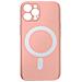 Cover Magsafe Per Iphone 12 Pro Max Soft-touch Bordi Rialzati Anti-shock Rosa - Foto miniatura 1