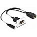 81385 Cavo Displayport 0,3 M Nero, Bianco - Foto miniatura 1