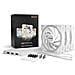 ! Light Wings White | 120mm PWM high-speed Triple-Pack Case per computer Ventilatore 12 cm Bianco 3 pz - Foto miniatura 5