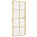 Porta Interni Sottile Oro 83x201,5cm Vetro Temperato Alluminio - Foto miniatura 2