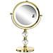 Specchio Per Make-up Led Claira Oro - Foto miniatura 3