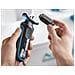 51-B1000s Rasoio Trimmer Nero, Blu - Foto miniatura 4