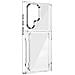 Cover Per Samsung Galaxy S24 Ultra Antishock Rigida Bordi Sollevati, Trasparente - Foto miniatura 3