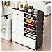 Scarpiera Modulare 12 Cubi Mobile Porta Scarpe Componibile 24 Paia Salvaspazio - Foto miniatura 1