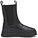 Mayze Stack Chelsea Booties Stivaletti Pelle Scarpe Donna Nero Eu 37, 386272 06 - Foto miniatura 3