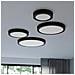Lampada Da Soffitto Onyx 60 Led Bianco 3000k Sl. 1249 - Minimalista Lampade Da Soffitto Bianco 6x60x60 Cm - Foto miniatura 5