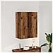Mobile A Parete Legno Antico 69,5x34x90 Cm - Foto miniatura 1