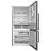 Frigorifero Combinato W84BE 73 X Capacità 588 Litri Classe Energetica D Colore Acciaio Inox - Foto miniatura 4