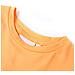 Maglietta per Bambini Arancione Brillante 140 - Foto miniatura 3