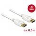 85507 cavo DisplayPort 0,5 m Bianco - Foto miniatura 2