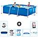 Piscina Fuori Terra - Rettangolo - 300x200x75 Cm - Blu - Include Accessori Coordinati A174 - Foto miniatura 1