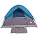 Tenda da Campeggio a Cupola per 3 Persone Blu Impermeabile - Foto miniatura 7