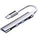 Adattatore Usb-c A 4 Porte Usb 2.0: Espandi La Tua Connettività Grey - Foto miniatura 1