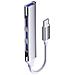 Adattatore Usb-c A 4 Porte Usb 2.0: Espandi La Tua Connettività Grey - Foto miniatura 3