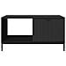 Tavolino da salotto Nero 90 x 49 x 46 cm Legno multistrato - Foto miniatura 5