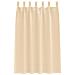 Tende con tende 2 pcs Crema Poliestere - Foto miniatura 4