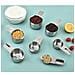 Set Di 7 Misurini E Cucchiai Dosatori In Acciaio Inossidabile Per Cucinare E Cuocere - Foto miniatura 6