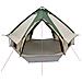 Tenda Teepee con tetto Verde e Grigio 490 x 410 x 210 cm - Foto miniatura 5