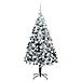 Albero di Natale artificiale con 300 LED Bianco 180 cm - Foto miniatura 4