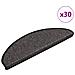 Tappeti Adesivi Scale Aspetto Sisal 30 pz 65x21x4 cm Antracite - Foto miniatura 1