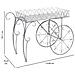 Carrello Espositivo In Metallo Grigio 114,94x55,25x78,11h Cm - Foto miniatura 3
