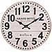 Orologio Da Parete In Legno Bianco D34x2h Cm - Foto miniatura 3