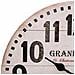 Orologio Da Parete In Legno Bianco D34x2h Cm - Foto miniatura 7