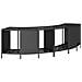 Scaffali Portaoggetti Vasca Idromassaggio 2pz Polyrattan Nero - Foto miniatura 1