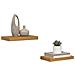 Scaffale da parete 2 pcs Beige 40 x 23,5 x 4 cm - Foto miniatura 3