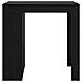 Tavolo da bar Rovere Nero 102 x 70 x 103,5 cm Legno multistrato - Foto miniatura 5