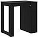 Tavolo da bar Rovere Nero 102 x 70 x 103,5 cm Legno multistrato - Foto miniatura 7