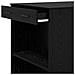 Tavolo da bar Rovere Nero 102 x 70 x 103,5 cm Legno multistrato - Foto miniatura 8