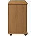 Mobile con Ruote con ruota Marrone miele 63,5 x 39 x 65,5 cm - Foto miniatura 6
