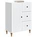 Credenza Bianco 66 x 34,5 x 90 cm Legno ingegnerizzato - Foto miniatura 3