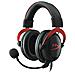 Cuffie gaming HyperX Cloud II Nera e Rossa 2 m - Foto miniatura 1