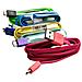 ICOC MUSB-FLP - Cavo Flat USB AM a Micro USB M 1m A Rosa / Corallo - Foto miniatura 3