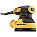 DWE6423-QS levigatrice portatile Levigatrice orbitale 12000 OPM Nero, Giallo 280 W - Foto miniatura 8