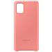 Silicone Cover Galaxy A51 pink - Foto miniatura 4