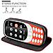 Custodia Compatibile Con Nokia 3310 In Rosso Mela - Coperchio Protettiva Con Chiusura Magnetica, Funzione Stand E Tasca Per Le Carte - Foto miniatura 3