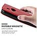 Custodia Compatibile Con Nokia 3310 In Rosso Mela - Coperchio Protettiva Con Chiusura Magnetica, Funzione Stand E Tasca Per Le Carte - Foto miniatura 5