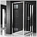 Lato Fisso Box Doccia Slide4 Adatto Per Porta Scorrevole Slide4 Cristallo Temprato *** Misure : 87-90xh190cm Stampato - Foto miniatura 1