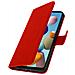 Custodia Samsung Galaxy A21s Portadocumenti Funzione Supporto Rosso - Foto miniatura 4