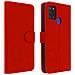 Custodia Samsung Galaxy A21s Portadocumenti Funzione Supporto Rosso - Foto miniatura 1
