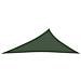 Vela Parasole 160 G / m? Verde Scuro 4x5x6,8 M In Hdpe - Foto miniatura 1